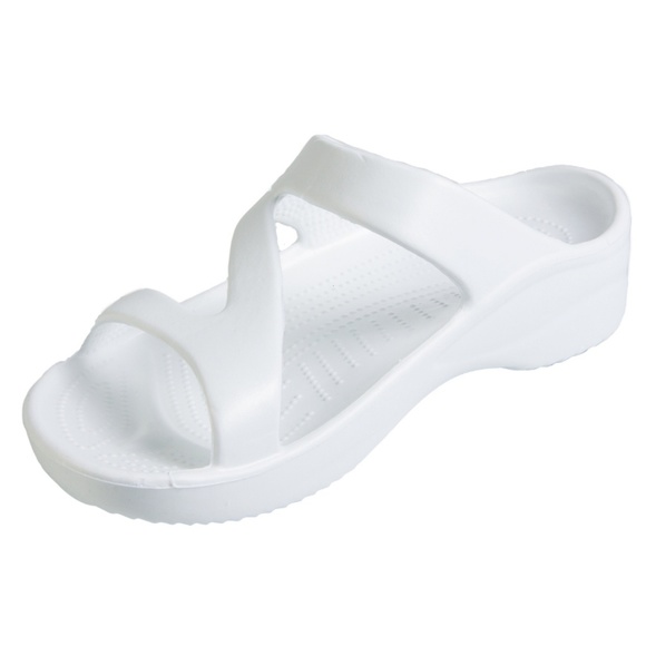 Dawgs Shoes - NWT Dawgs White Hounds Z Slippers Sandals-10